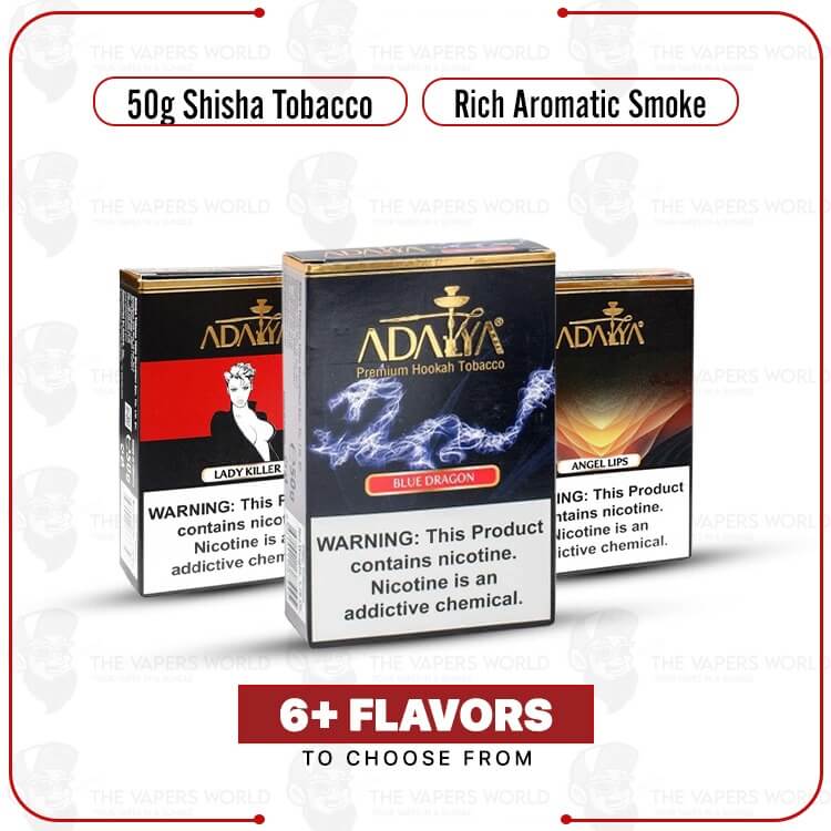 Adalya-50g-Hookah-Tobacco-Flavors.jpg Adalya 50g Hookah Tobacco Flavors - Image 1