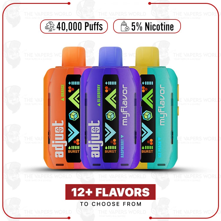 Adjust-MyFlavor-40K-Disposable.jpg Adjust MyFlavor 40K Disposable - Image 1
