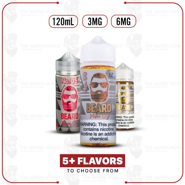 Beard-Vape-120ml-E-Juice.jpg Beard Vape 120ml E-Juice - Image 1
