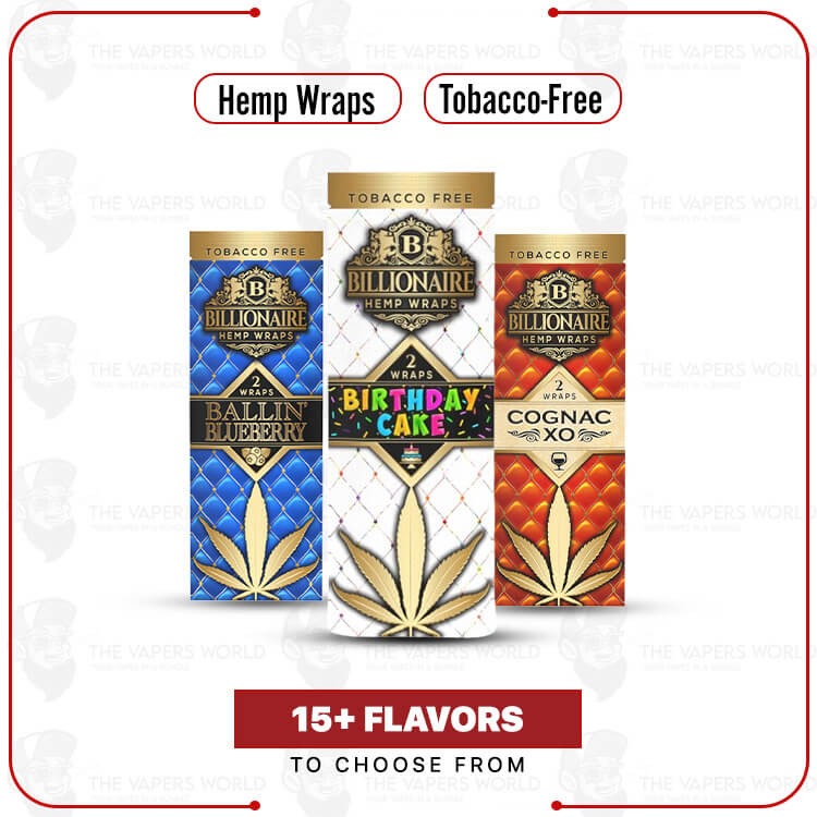 Billionaire-Hemp-Wraps.jpg Billionaire Hemp Wraps – 50/25’s - Image 1