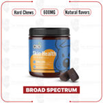 CBD Dog Treats: Skin Health Chews 600MG