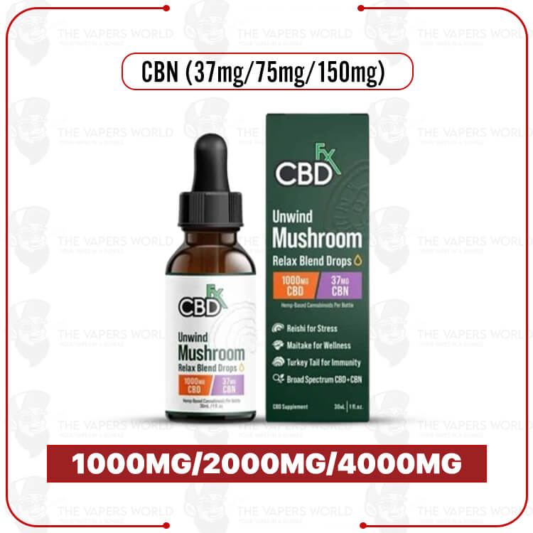 CBDFx-Relax-Unwind-Blend-Mushroom-Tincture-CBN-CBD.jpg CBDFx Relax Unwind Blend Mushroom Tincture + CBN + CBD - Image 1