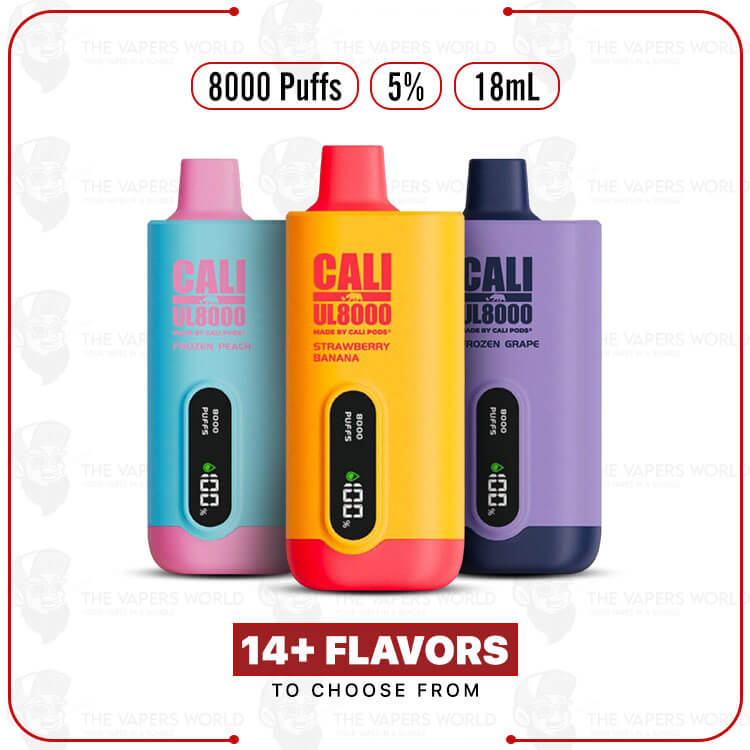 Cali-Pods-UL8000-Disposable-Vape.jpg Cali Pods UL8000 Disposable Vape - Image 1
