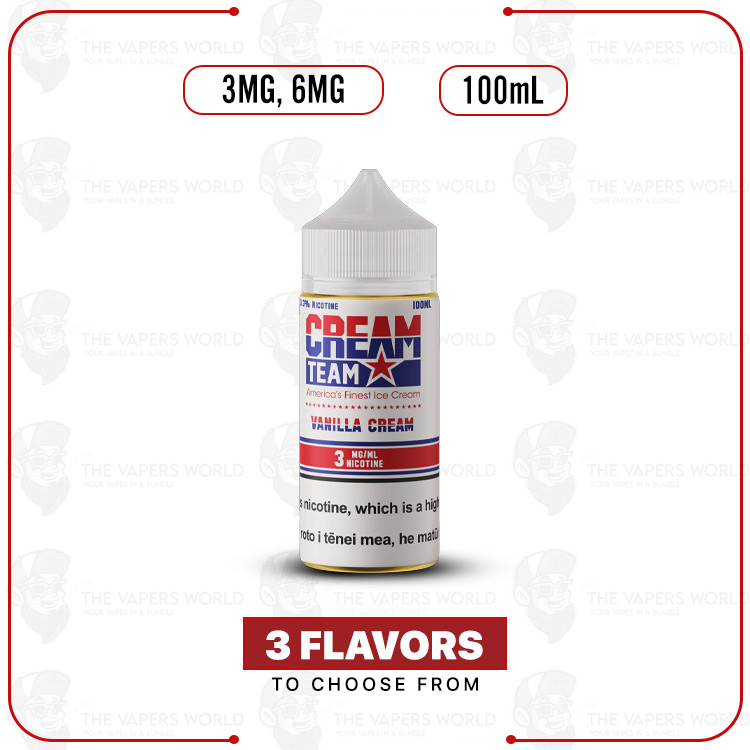 Cream-Team-Salt-100ml-1.jpg Cream Team 100ml E-Juice - Image 1