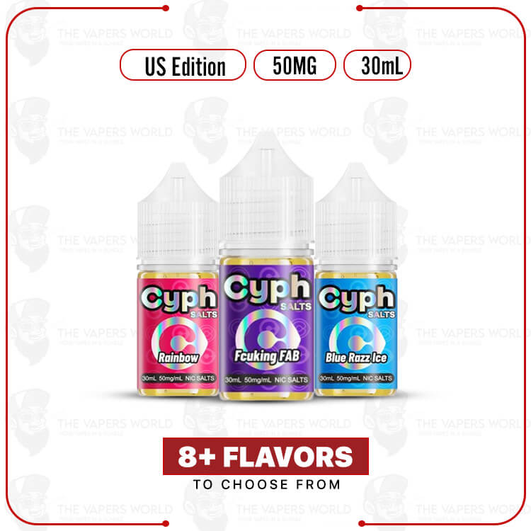 Cyph-Salts-30ml-Salt-E-Juice.jpg Cyph Salts 30ml Salt E-Juice - Image 1