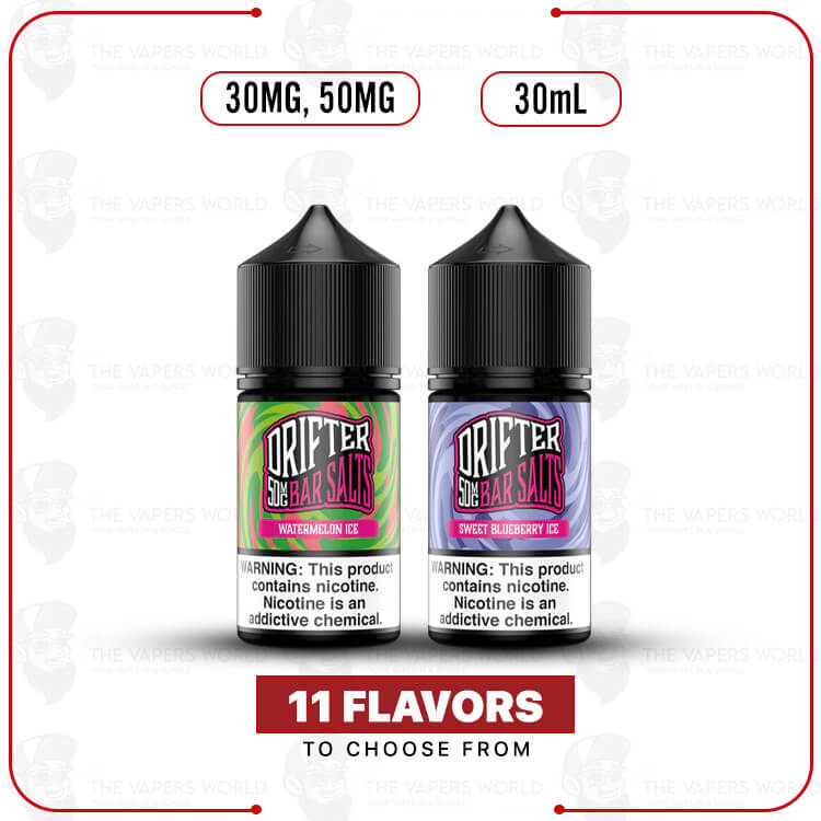 Drifter-Salt-30ml-Salt-E-Juice.jpg Drifter Salt Salt E-Juice - Image 1