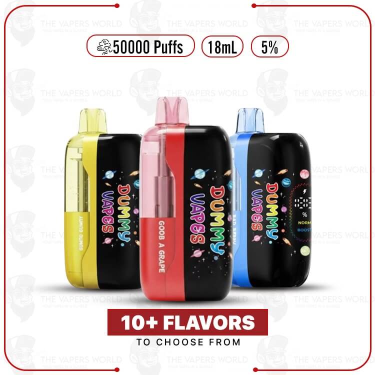 Dummy-Vapes-50k-Puffs-Disposable-Vape-Kit.jpg Dummy Vapes 50K Puffs Disposable Vape Kit - Image 1