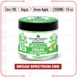 The Vape Avenue CBD Vegan Gummies Green Apple