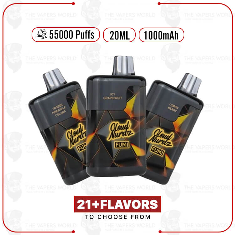 FUMI-X-CLOUD-NURDZ-55K-Puff-Disposable.jpg FUMI X CLOUD NURDZ 55K Puff Disposable - Image 1