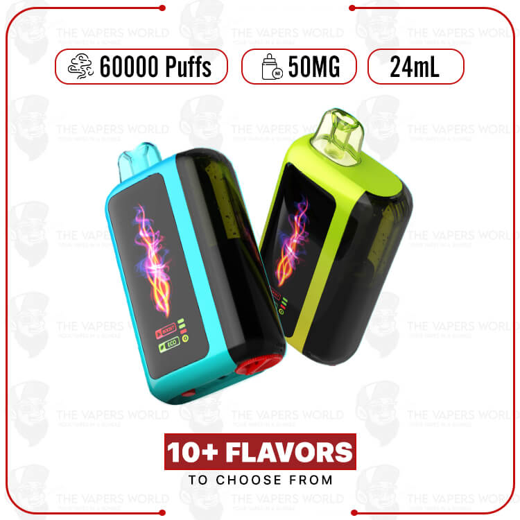Flix-Huron-60K-Puffs-Vape.jpg Flix Huron 60000 Puffs Disposable Vape - Image 1