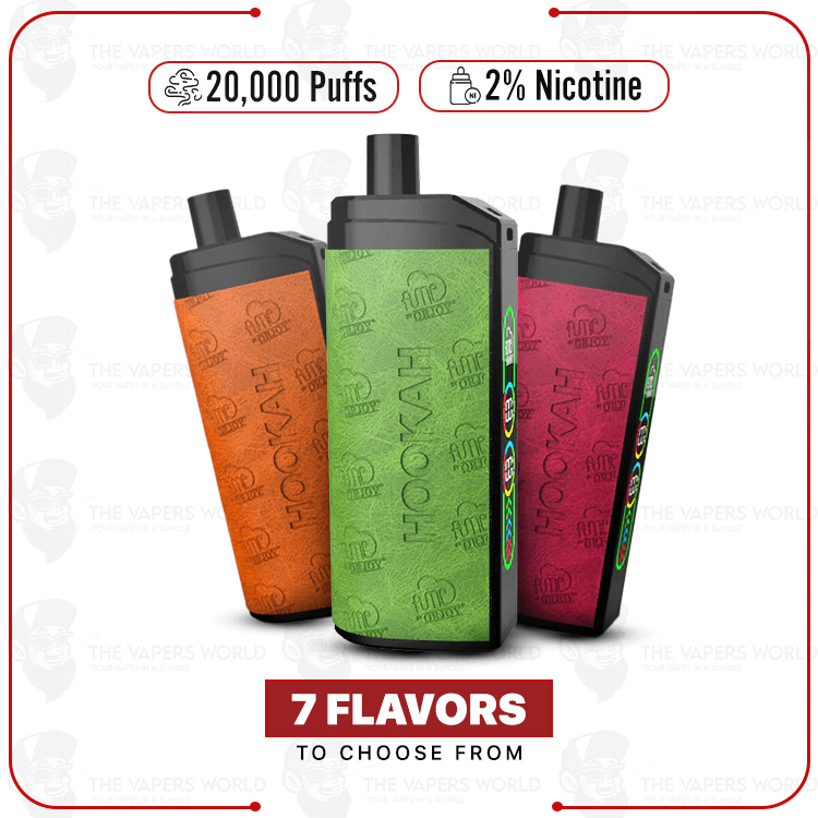 Fume-Hookah-2-Percent.png Fume Hookah 20k Puffs Disposable Vape 2% - Image 1