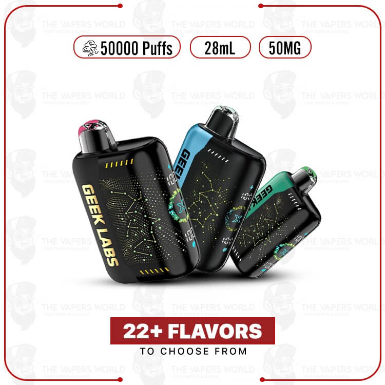 Geek-Labs-Pulse-X-Nixodine-50K-Puff-Disposable.jpg Pulse X Nixodine 50K Puff Disposable Vape - Image 1