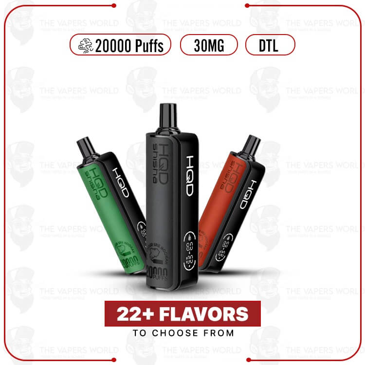 HQD-Shisha-20000-3-Disposable-Vape.jpg HQD Shisha 20000 Puff 3% Disposable Vape - Image 1
