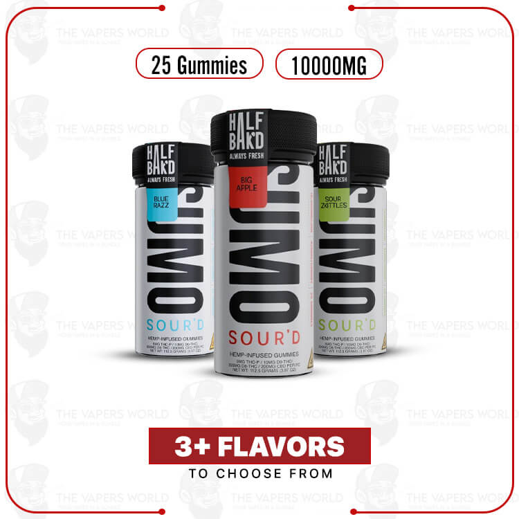 Half-Bakd-SOURD-Sumo-Gummies-10000MG-1.jpg The Vape Avenue SOUR’D Sumo Gummies 10,000MG - Image 1