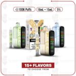 The Vape Avenue XP100K Puff Disposable Kit - 15ml Bottle