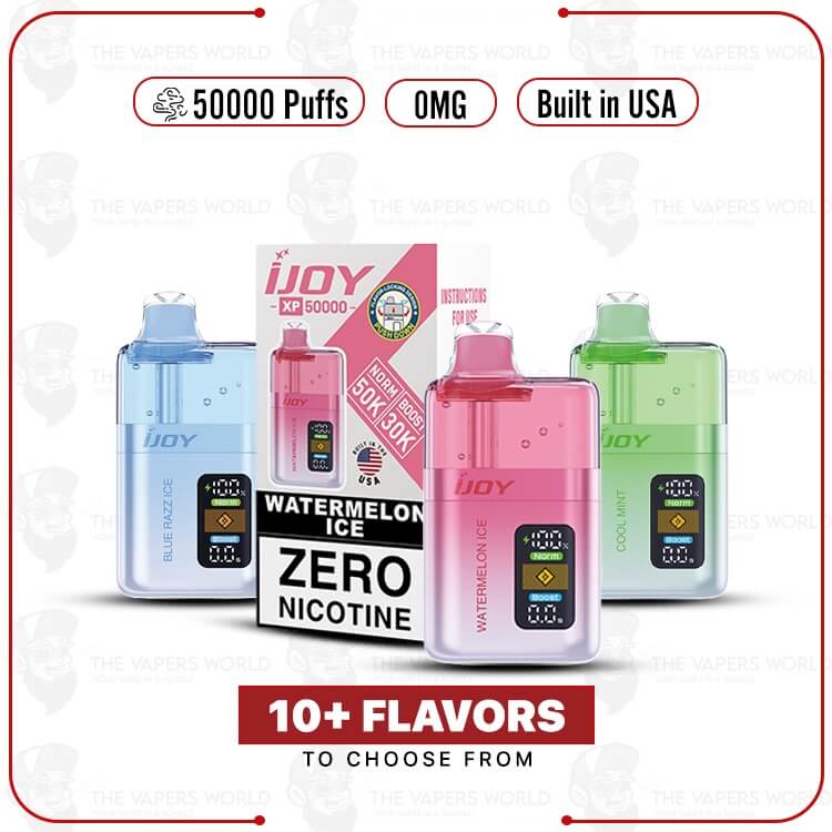 IJoy-XP50000-Puff-Zero-Nicotine-Disposable.jpg IJoy XP50000 Zero Nicotine Disposable Vape - Image 1