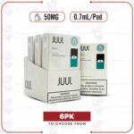 Menthol Pods - 5% Nikotin - 0,7ml - 6 CT