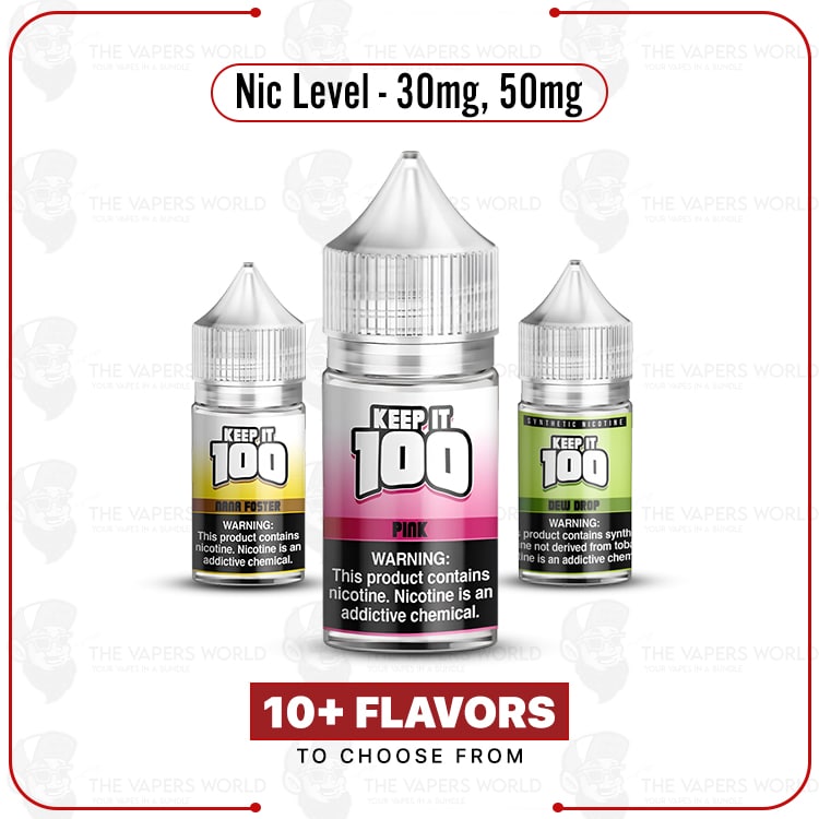 Keep-it-100-Salt-Synthetic-Nicotine-30ml-1.jpg Keep it 100 Salt Synthetic Nicotine 30ml - Image 1