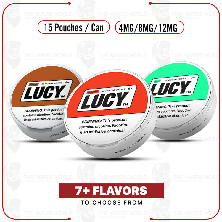 Lucy-Nicotine-Pouches-5PK.jpg Lucy Nicotine Pouches – 5PK - Image 1