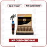Maduro Original Box mit Cutter & Feuerzeug