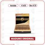 Maduro Original by The Vape Avenue: Rothchilde 4.5×50 Box of 20 Cigars