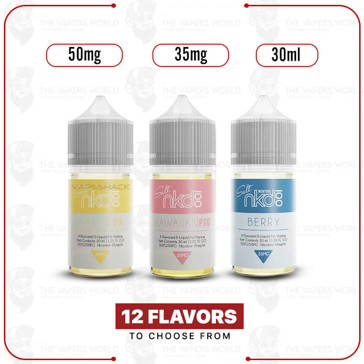 NKD-100-Salt-E-Liquid-Vape-30ml.jpg NKD 100 Salt E-Liquid Vape 30ml - Image 1