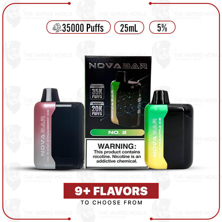 Nova-Bar-35K-Puff-Disposable.jpg Nova Bar 35K Puff Disposable Vape - Image 1
