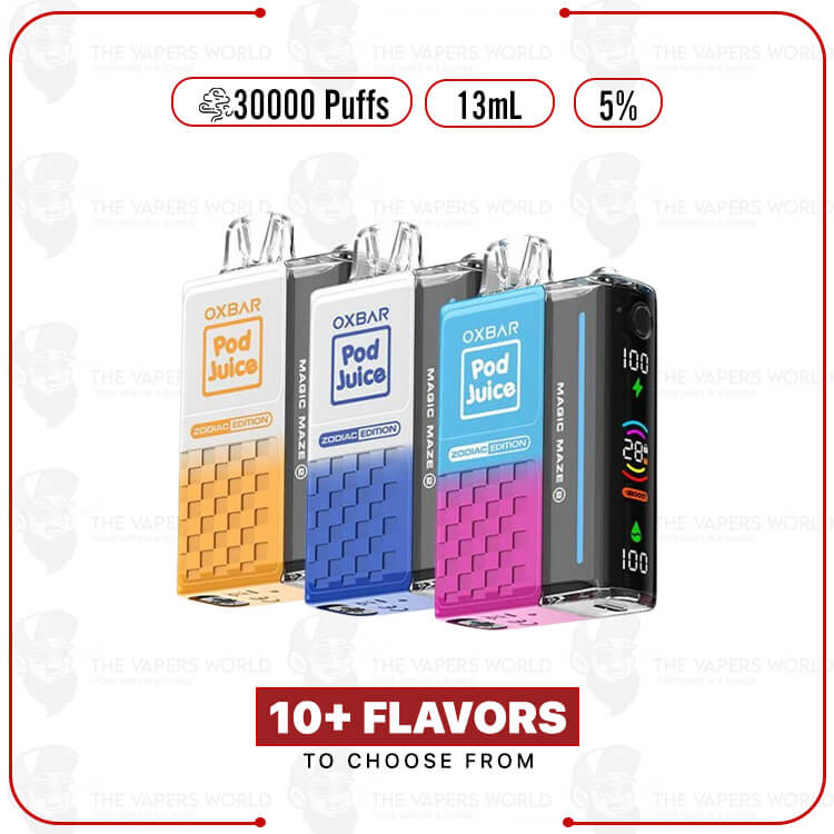 OXBAR-Magic-Maze-2.0-30000-Puff-Disposable.jpg OXBAR Magic Maze 2.0 30,000 Puff Disposable - Image 1