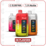 The Vape Avenue ICE-NIC Control 35K Puff Disposable