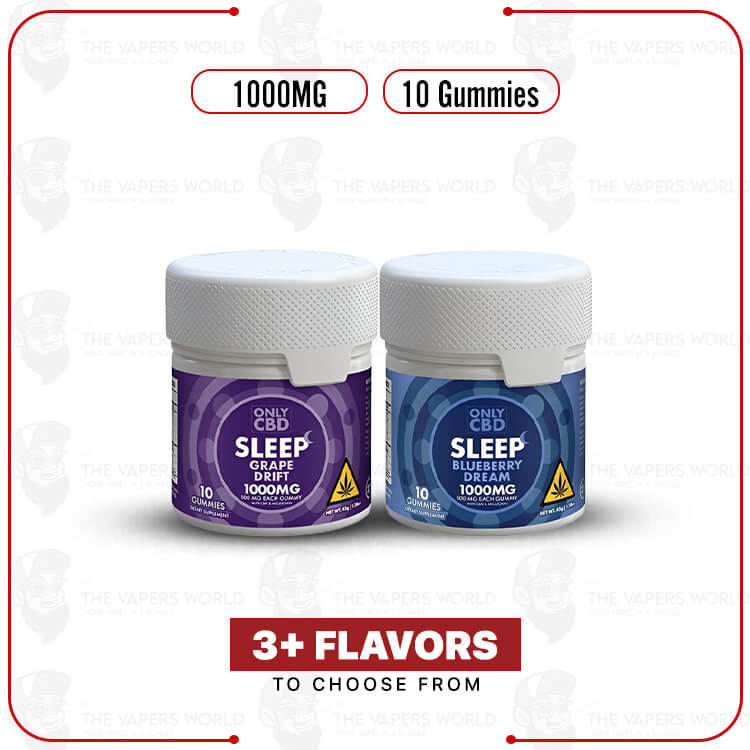 Only-CBD-Sleep-Gummies-Jar-1000MG.jpg Only CBD Sleep Gummies 1000MG Jar - Image 1