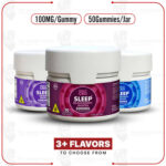 The Vape Avenue 100MG CBD Sleep Gummies - 50/Jar