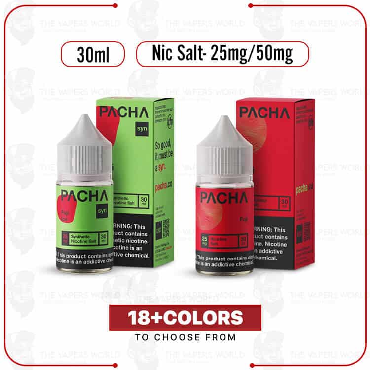 Pacha-Salts-Synthetic-Nicotine-E-Juice-30ml.jpg Pacha Salts Synthetic Nicotine E-Juice 30ml - Image 1