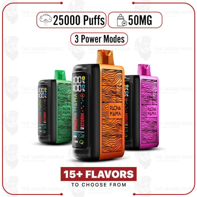 Pachamama-25K-Puff-Disposable.jpg Pachamama 25K Puff Disposable Vape - Image 1
