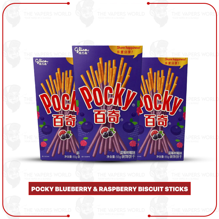 Pocky-Blueberry-Raspberry-Biscuit-Sticks.jpg Pocky Blueberry & Raspberry Biscuit Sticks - Image 1