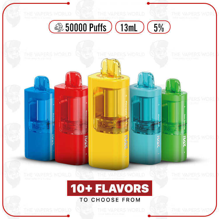 RAZ-Vue-50K-Disposable-Pod.jpg RAZ Vue 50K Disposable Refill Pod - Image 1