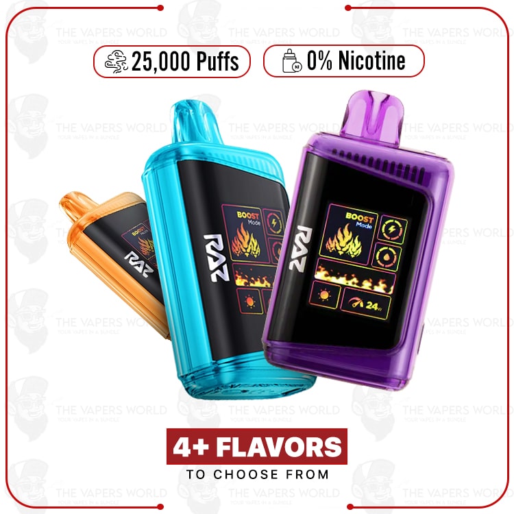 Raz-LTX-25K-0-Nic-Disposable.jpg Raz LTX 25K 0% Nic Disposable Vape - Image 1