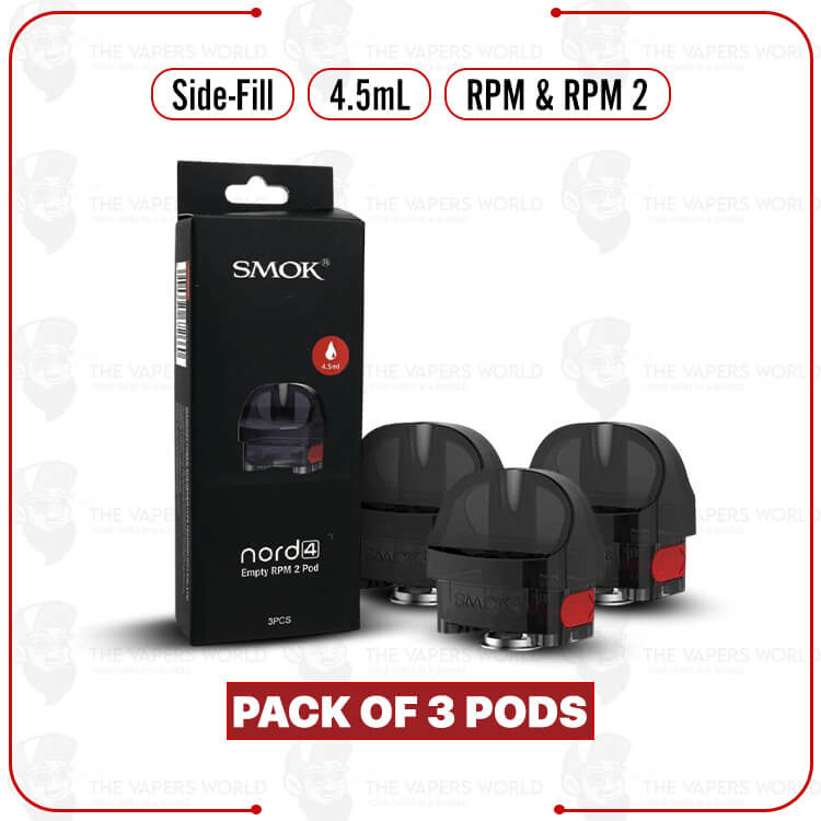SMOK-NORD-4-Empty-Replacement-Pod-Cartridge-–-3PK.jpg The Vape Avenue Nord 4 Empty Replacement Pod Cartridge - 3PK - Image 1
