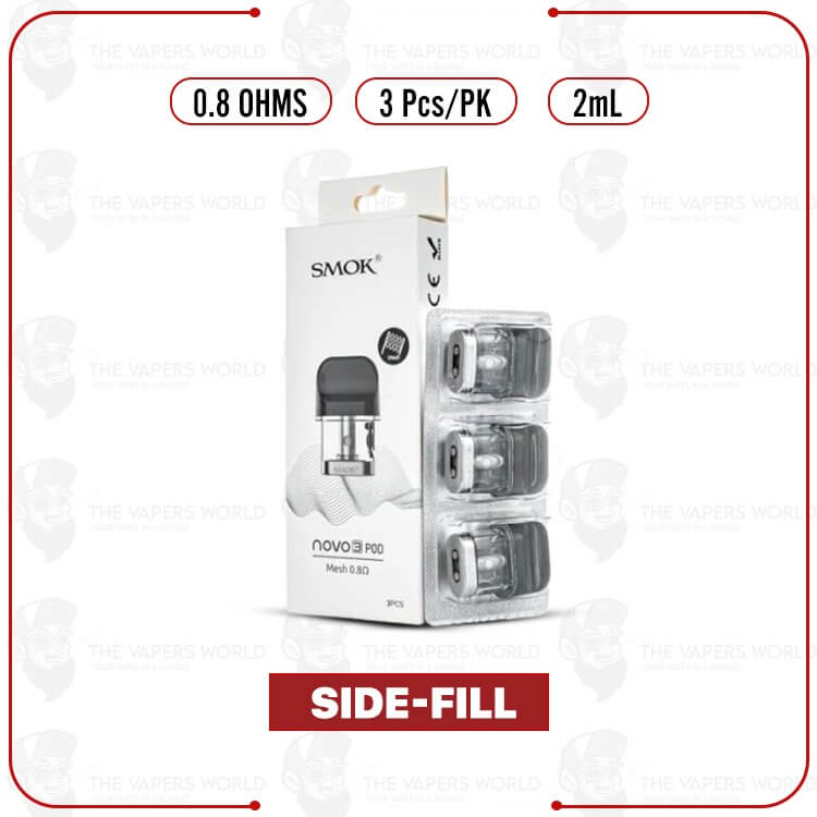 SMOK-NOVO-3-Replacement-Pod-Cartridge-3PK.jpg SMOK NOVO 3 Replacement Pod – 3PK - Image 1