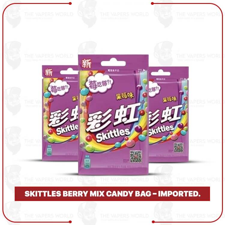 Skittles-Berry-Mix-Candy-Bag-–-Imported.jpg Skittles Berry Mix Candy Bag – Imported - Image 1