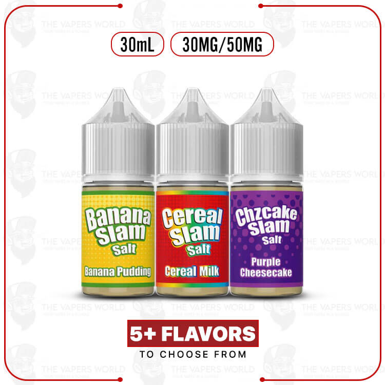 Slam-30ml-Salt-E-Juice.jpg Slam Salt 30ml E-Juice - Image 1
