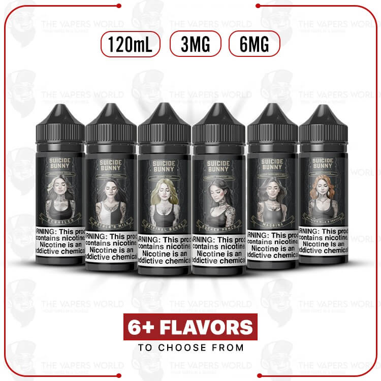 Suicide-Bunny-120ml-E-Juice.jpg Suicide Bunny E-Juice - Image 1