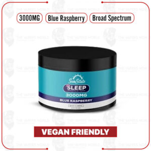 The Vape Avenue Deep Sleep CBD Gummies Blue Raspberry