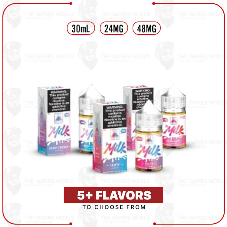 The-Milk-Salt-30ml-E-Juice.jpg The Milk Salt 30ml E-Juice - Image 1