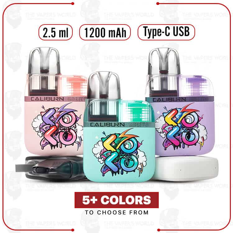 Uwell-Caliburn-G3-Lite-KoKo-Pod-Kit.jpg Uwell Caliburn G3 Lite KoKo Pod Kit - Image 1