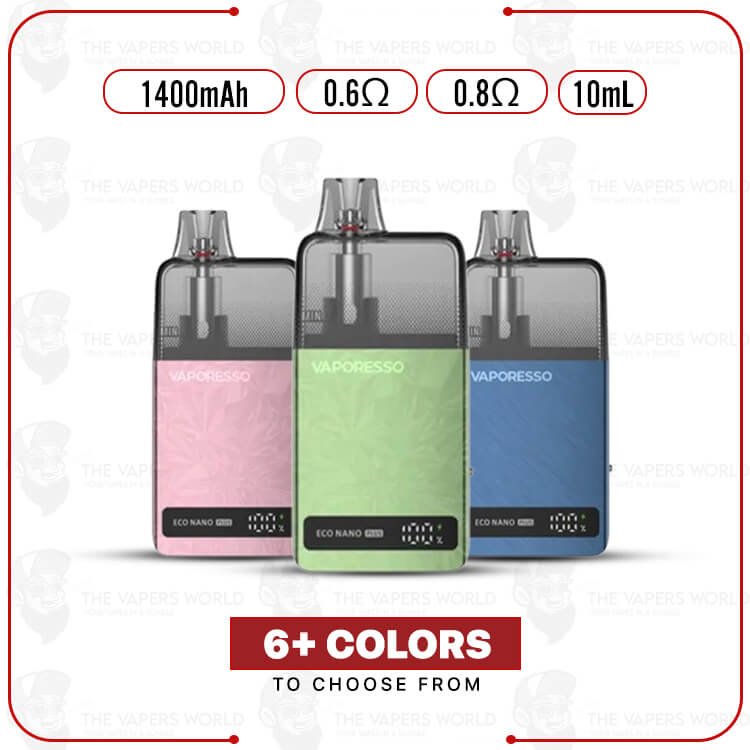 Vaporesso-ECO-Nano-Plus-Kit.jpg The Vape Avenue ECO Nano Plus Pod Kit - Image 1