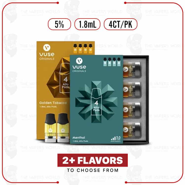 Vuse-Alto-Pods-5.0-4CT-PK.jpg Vuse Alto Pods 5.0% - 4CT PK - Image 1