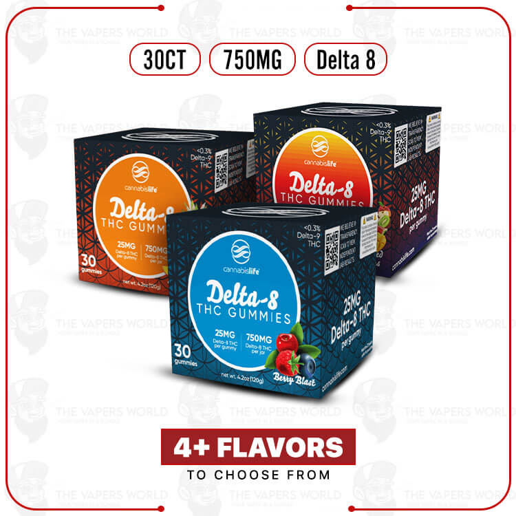 cannabis-life-delta-8-thc-gummies-750mg-30ct-1.jpg Cannabis Life Delta-8 THC Gummies - 750MG (30CT) - Image 1