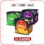 Delta-8 THC Gummies - Extra Strength 1500mg (30CT)