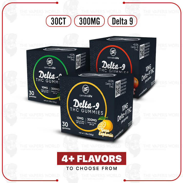 cannabis-life-extra-strength-delta-9-thc-gummies-300mg-30ct-1.jpg Cannabis Life Extra Strength Delta-9 THC Gummies – 300MG | 30ct - Image 1
