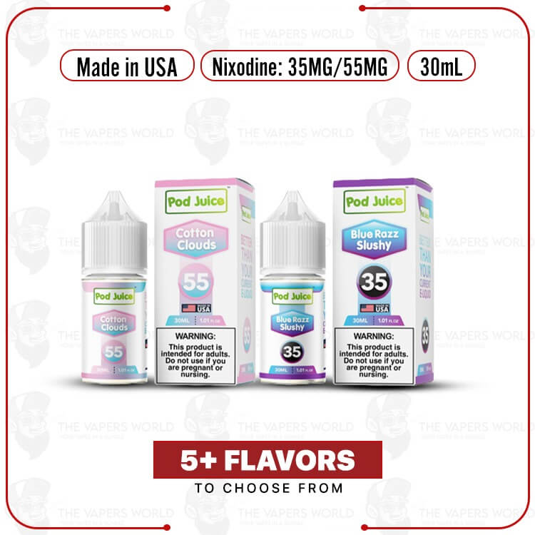 pod-juice-nixodine-30ml-salt-e-juice.jpg The Vape Avenue Nixodine Salt E-Liquid - Image 1